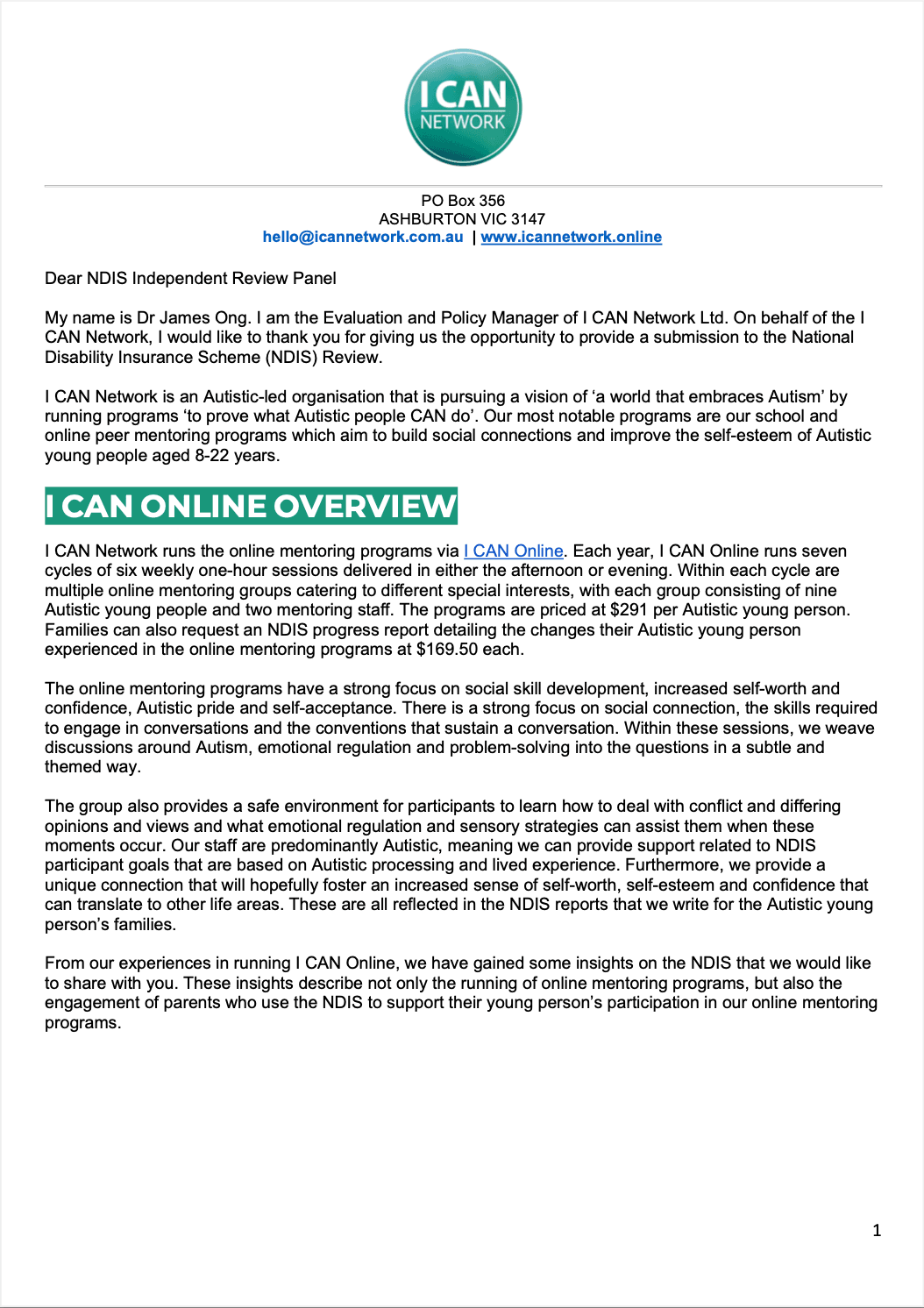 NDIS Review 2023 