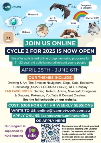 A flyer that has all the details for the Cycle 2 Online program.